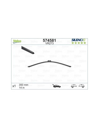 Valeo Silencio Rear VR273